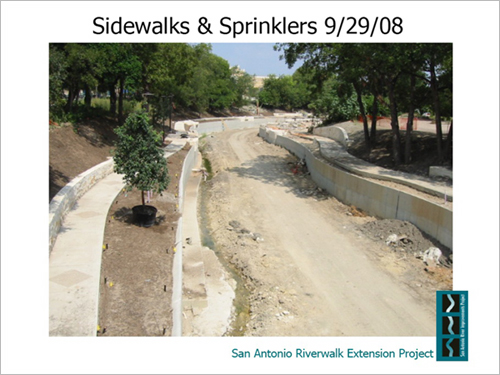 Sidewalks & Sprinklers