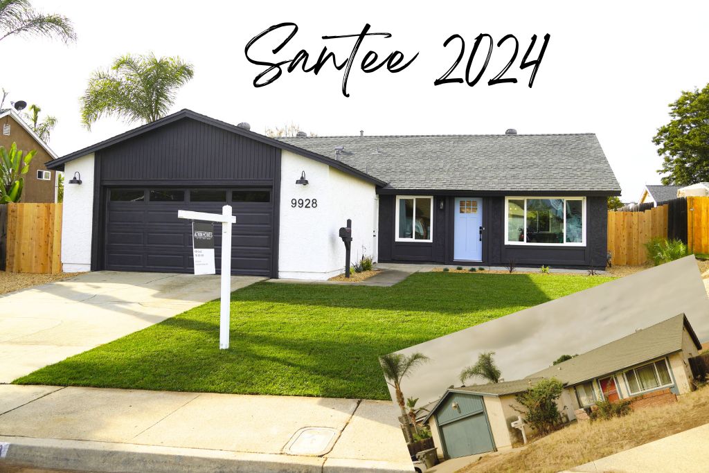 remodeled home in Santee, CA